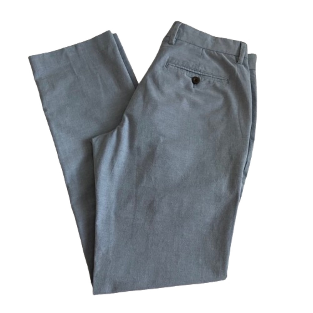 Old Navy Man's 30/32 Blue Cotton Blend Slim Fit Chino Casual/Streetwear Pants